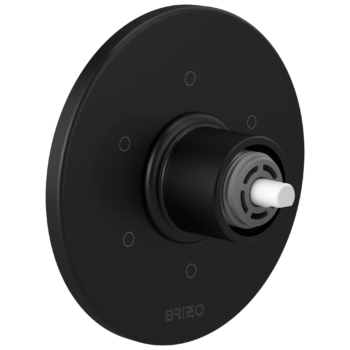 Brizo Litze®: 6-Function Diverter Trim - Less Handle In Matte Black