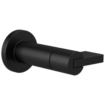 Brizo Litze®: Sensori® Volume Control Trim - Lever In Matte Black
