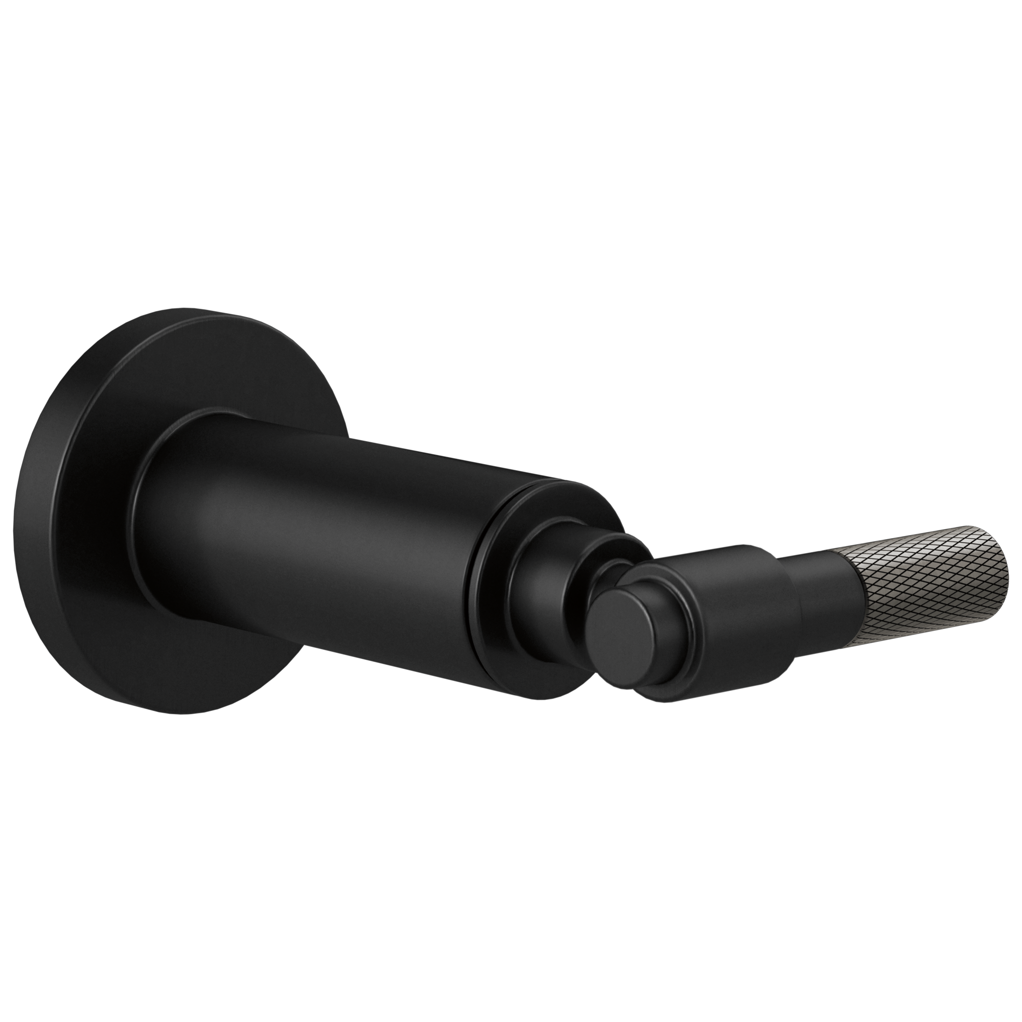 Brizo Litze®: Sensori® Volume Control Trim - T-Lever In Matte Black / Luxe Steel