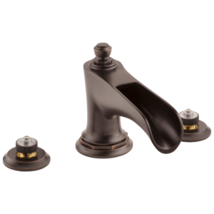 Brizo Rook®: Roman Tub with Channel Spout – Less Handles In Venetian Bronze