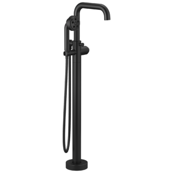 Brizo Litze®: Single-Handle Freestanding Tub Filler - Less Handle In Matte Black