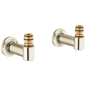 Brizo Frank Lloyd Wright®: Wall Mount Tub Filler Unions In Polished Nickel