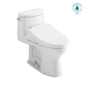 Toto® Washlet+® Ultramax® II One-Piece Elongated 1.28 Gpf Toilet And Washlet+® C5 Bidet Seat, Cotton White