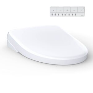 TOTO S7A Washlet+ Auto Contemp Lid Cotton Elongated