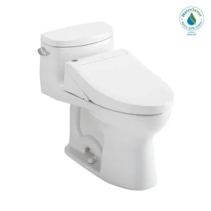 Toto® Washlet+® Supreme® II One-Piece Elongated 1.28 Gpf Toilet And Washlet+® C5 Bidet Seat, Cotton White