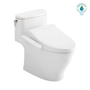 Toto® Washlet®+ Nexus® One-Piece Elongated 1.28 Gpf Toilet And Washlet C2 Bidet Seat, Cotton White