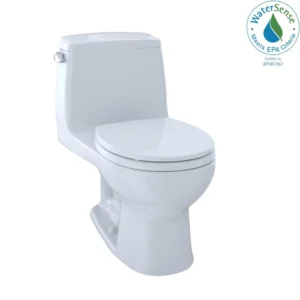 Toto® Eco Ultramax® One-Piece Round Bowl 1.28 Gpf Toilet, Cotton White