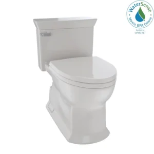 Toto® Eco Soirée® One Piece Elongated 1.28 Gpf Universal Height Skirted Toilet With Cefiontect, Sedona Beige