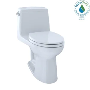 Toto® Eco Ultramax® One-Piece Elongated 1.28 Gpf Ada Compliant Toilet With Cefiontect, Cotton White