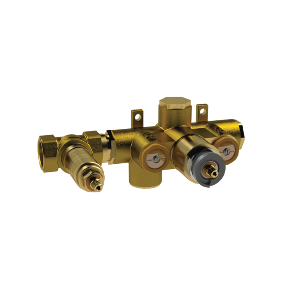 Flusso 3/4" Thermostatic Valve - 1 Output