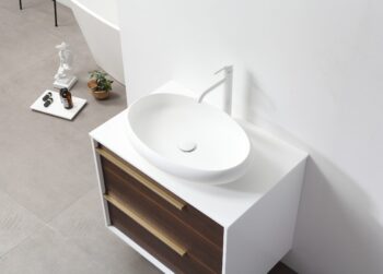 GOREME - Smoke Gray - White Countertop - 30" - Image 4