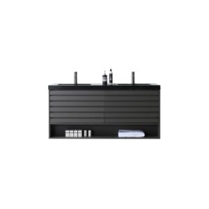MATERA – Charcoal – Black Countertop – 60″