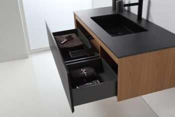 OSLO - Matte Black - Premium Black Sintered Stone Countertop - 48" - Image 8