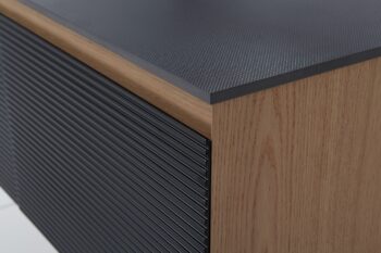 OSLO - Matte Black - Premium Black Sintered Stone Countertop - 60" - Image 9