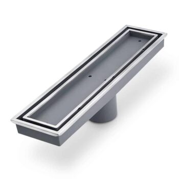 QM Lagos Series. Veil Line. Linear Drain 12" . Polished