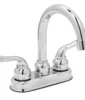 Huntington Brass Isabelle Center Set Faucet In Chrome