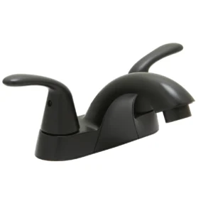 Huntington Brass Trend Center Set Faucet In Matte Black