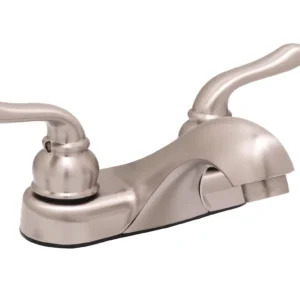 Huntington Brass Isabelle Center Set Faucet In Satin Nickel