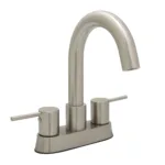 Huntington Brass Euro 4” Center Set In Satin Nickel