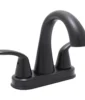 Huntington Brass Trend Center Set Faucet In Matte Black