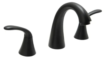 Huntington Brass Trend Widespread Lavatory Faucet In Matte Black
