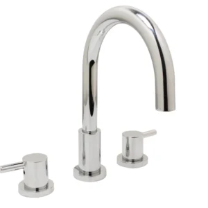 Huntington Brass Euro Widespread Lavatory Faucet In Chrome