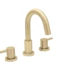 Huntington Brass Euro Widespread Lavatory Faucet In Pvd Satin Nickel