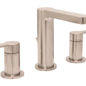 Huntington Brass Tazio Widespread Lavatory Faucet In Pvd Satin Nickel