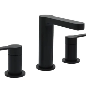 Huntington Brass Tazio Widespread Lavatory Faucet In Matte Black