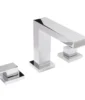 Huntington Brass Razo 8″ Widespread Lavatory Faucet In Chrome