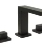 Huntington Brass Razo 8″ Widespread Lavatory Faucet In Matte Black