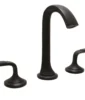 Huntington Brass Joy 8″ Widespread Lavatory Faucet In Matte Black