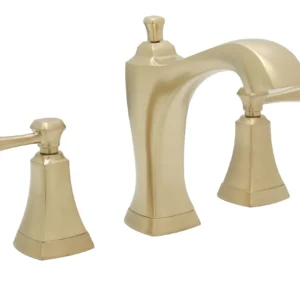 Huntington Brass Davenport Widespread Lavatory Faucet In Pvd Satin Nickel