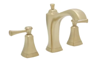 Huntington Brass Davenport Widespread Lavatory Faucet In Pvd Satin Nickel