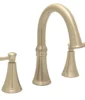 Huntington Brass Woodbury 8″ Widespread Lavatory Faucet In PVD Satin Brass