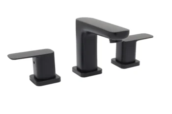 Huntington Brass Sevaun Widespread Lavatory Faucet In Matte Black