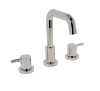 Huntington Brass Euro 8" Widespread Lavatory Faucet In Chrome
