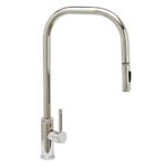 Waterstone Fulton Industrial Extended Reach PLP Faucet - Toggle Sprayer - Antique Copper