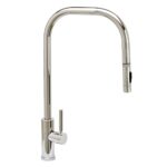 Waterstone Fulton Modern Extended Reach PLP Faucet - Toggle Sprayer - Matte Antique Copper