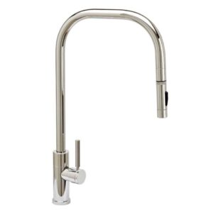 Waterstone Fulton Modern Extended Reach PLP Faucet – Toggle Sprayer – Chocolate Bronze