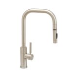 Waterstone Fulton Modern PLP Pulldown Faucet - Toggle Sprayer - Satin Gold