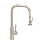 Waterstone Fulton Modern PLP Pulldown Faucet - Toggle Sprayer - Matte Black