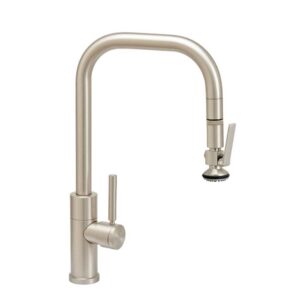 Waterstone Fulton Modern PLP Pulldown Faucet – Toggle Sprayer – Graphite