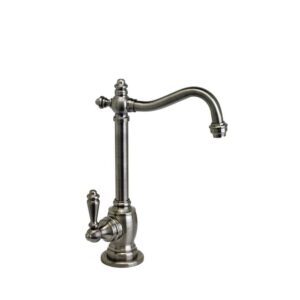 Waterstone Waterstone Annapolis Cold Only Filtration Faucet – Lever Handle – Unlacquered Polished Brass