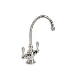 Waterstone Hampton Hot and Cold Filtration Faucet - Lever Handles - Polished Copper