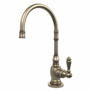 Waterstone Pembroke Cold Only Filtration Faucet – Lever Handle – Matte Antique Brass