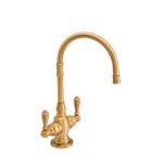 Waterstone Pembroke Hot and Cold Filtration Faucet - Lever Handles - American Bronze