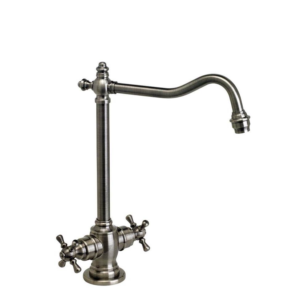 Waterstone Annapolis Bar Faucet - Cross Handles - American Bronze