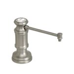 Waterstone Traditional Soap/lotion Dispenser - Extended Straight Spout - Satin Nickel