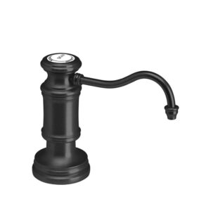 Waterstone Traditional Soap/lotion Dispenser – Extended Hook Spout – Matte Black